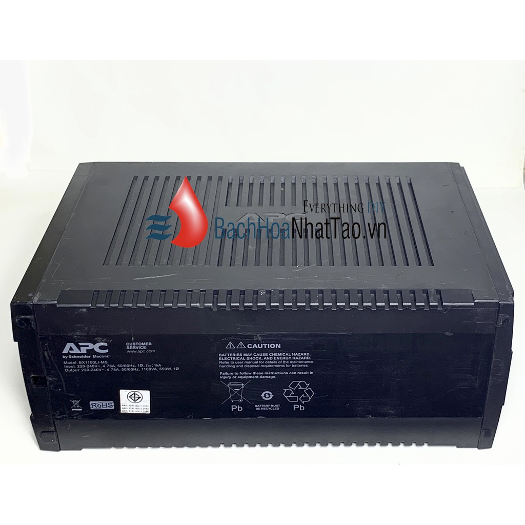 Bộ Lưu Điện UPS APC BX1100LIMS 1100VA (1100VA/550W) Không Ắc Quy