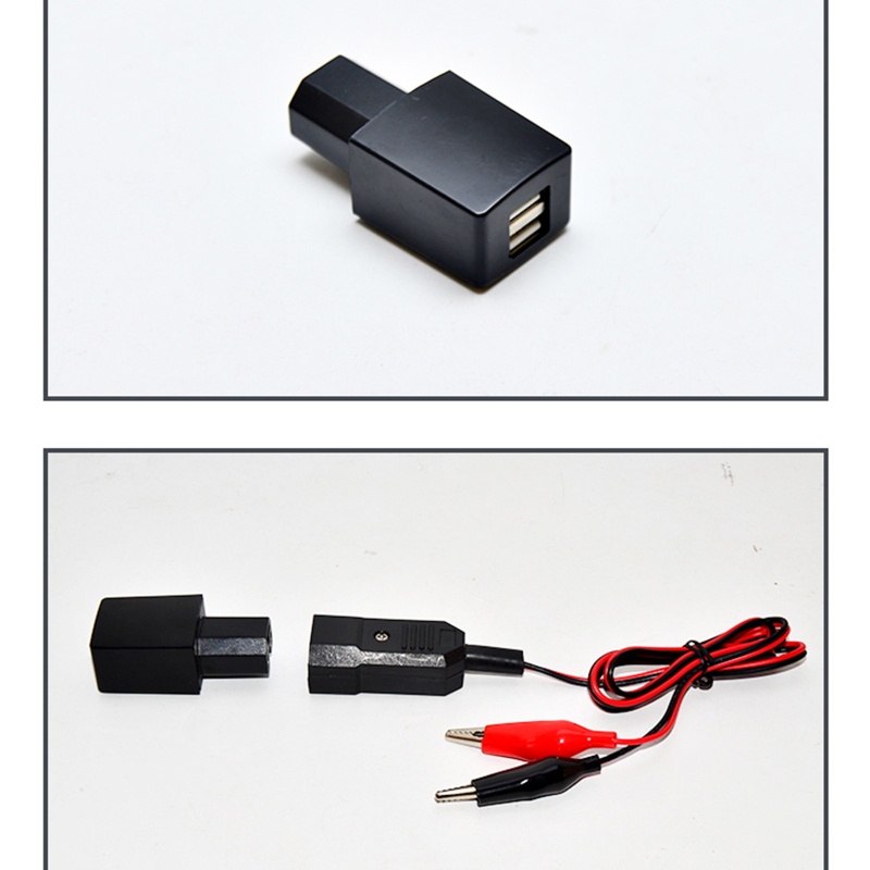 Củ Sạc Điện Thoại Cổng USB Kép 12-80V 5V 2 1A Cho Xe Đạp