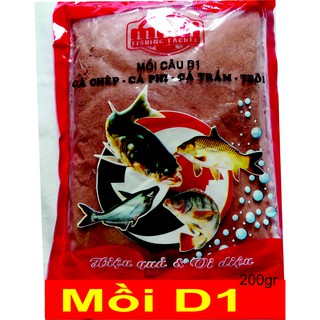 Mồi cám câu cá d1 - d2 - 200gr