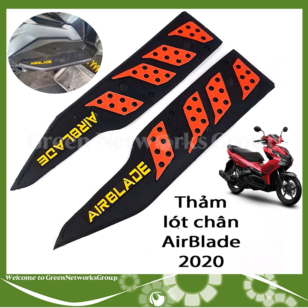 Thảm lót chân Air Blade 2020 mẫu Indo các màu Greennetworks