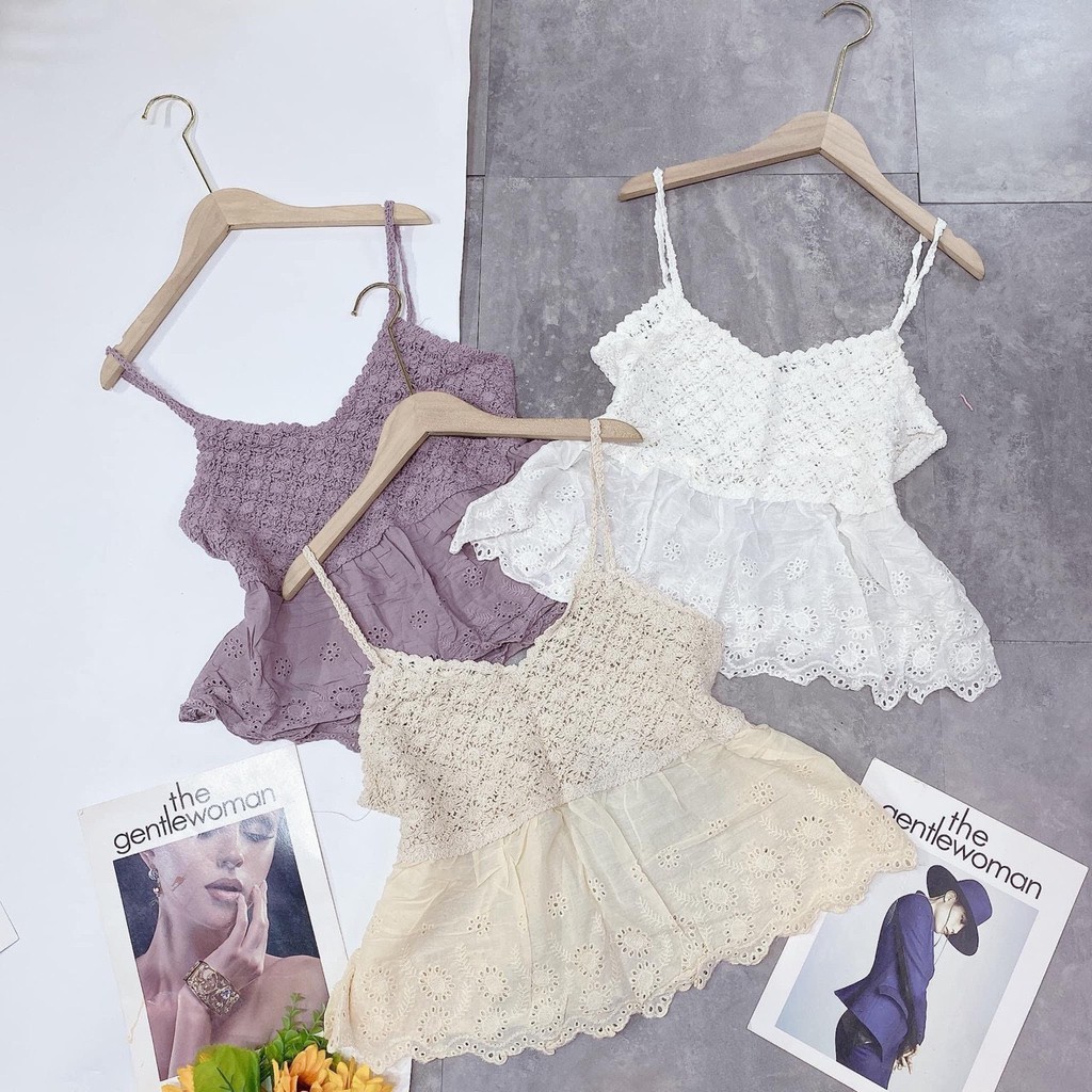 Áo 2 Dây Babyydoll Siêu Xin_Xưởng May Quang Anh