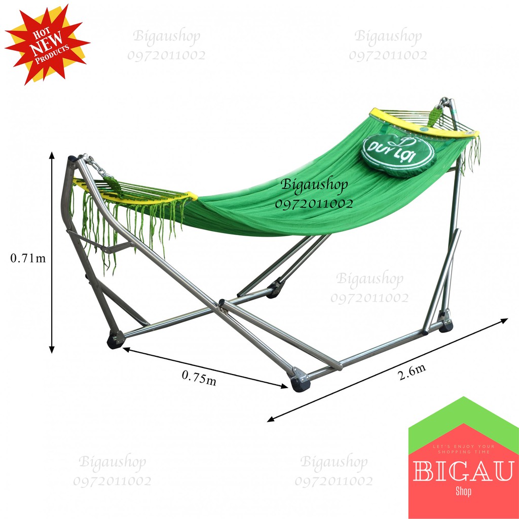 Võng khung duy lợi inox