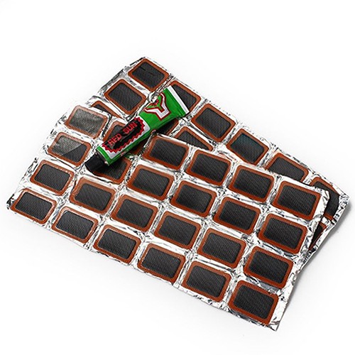 Set 48 miếng vá săm xe kèm keo dán