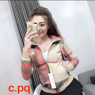Áo khoác da cá burbery đang rất hot