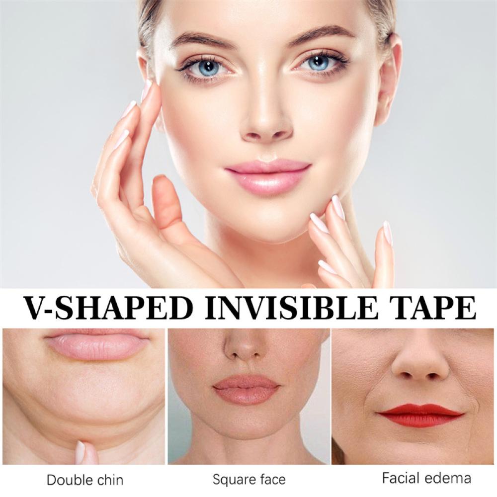 Set 60 Miếng Dán Nâng Cơ Mặt Tạo Cằm Chữ V Vô Hình T4Y5
