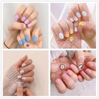 [Hàng mới về] Miếng Dán Trang Trí Móng Họa Tiết Hoạt Hình 3d Chống Thấm Nước