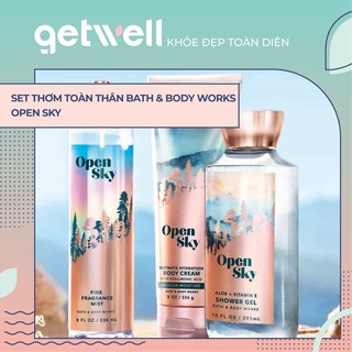  OPEN SKY | SẢN PHẨM TẮM DƯỠNG XỊT THƠM TOÀN THÂN BATH & BODY WORKS