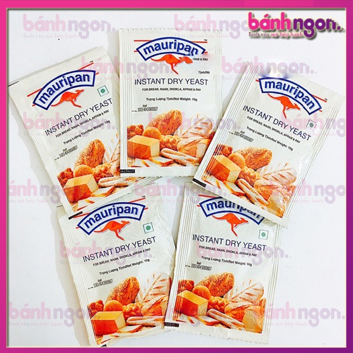 Bộ 5 Gói Men Mauripan(Hộp 5 gói x 10g)