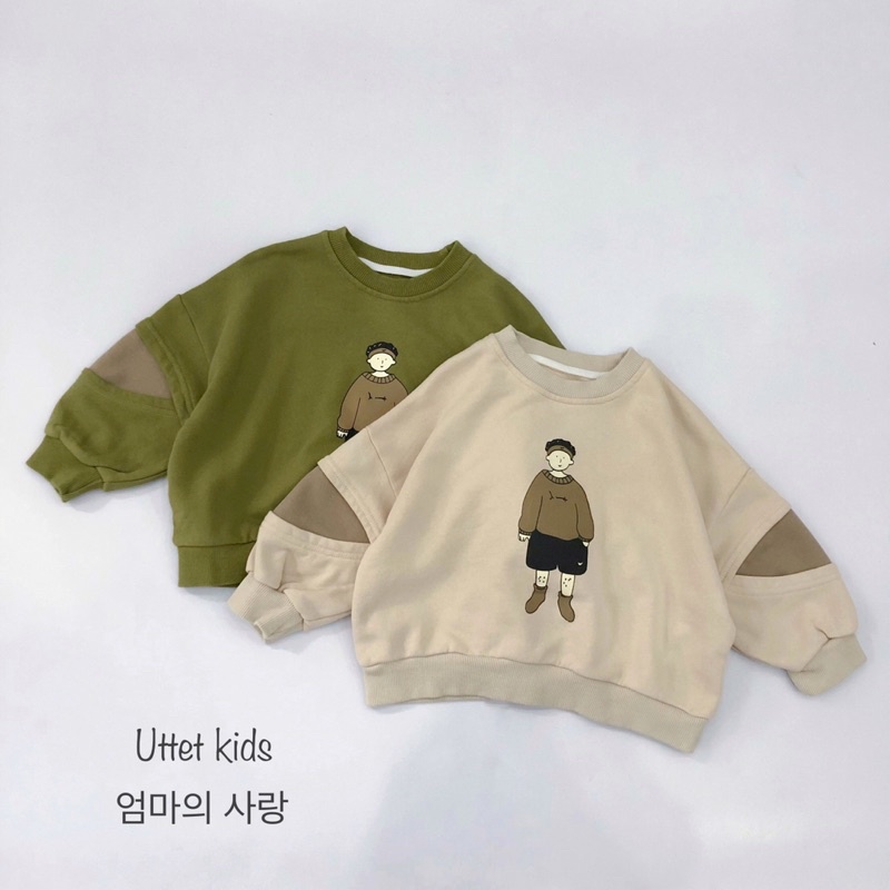ÁO SWEATER CHO BÉ PHONG CÁCH HÀN QUỐC 1578 FORM CHUẨN SIZE SIÊU ĐẸP