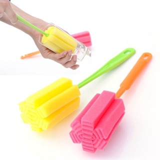 Que cọ bọt biển rửa cốc ly chén bình sữa