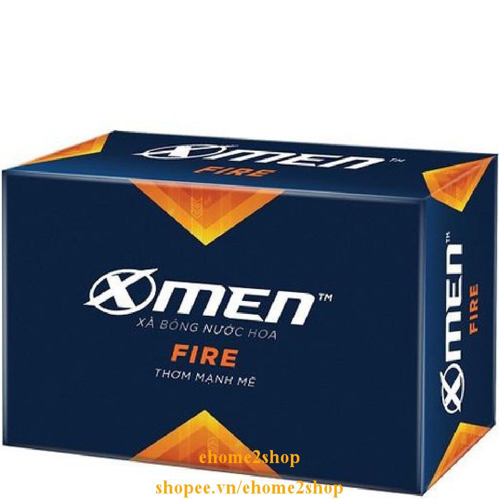 Xà Bông Tắm 90G X-Men Fire Thơm Hương Nước Hoa, shopee.vn/ehome2shop.