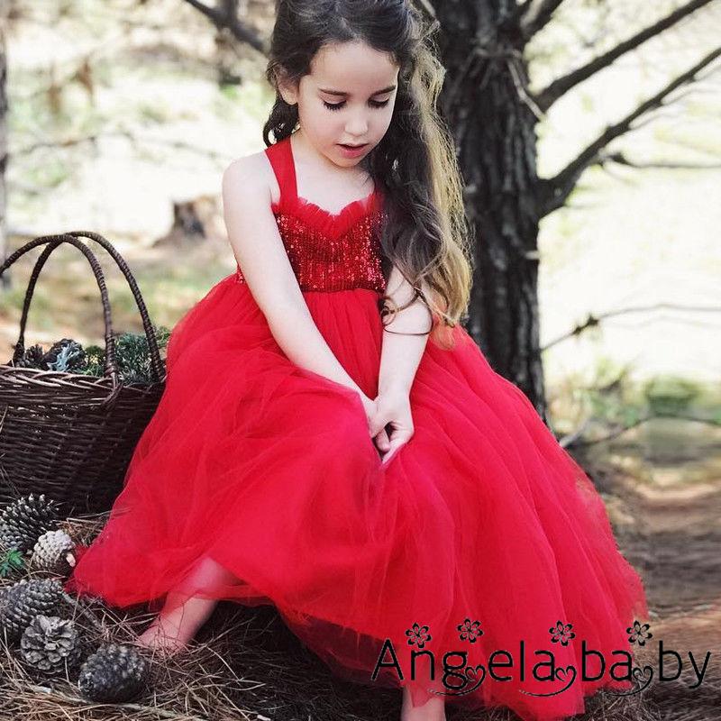 Đầm phù dâu xinh xắn và trang trọng cho bé gái