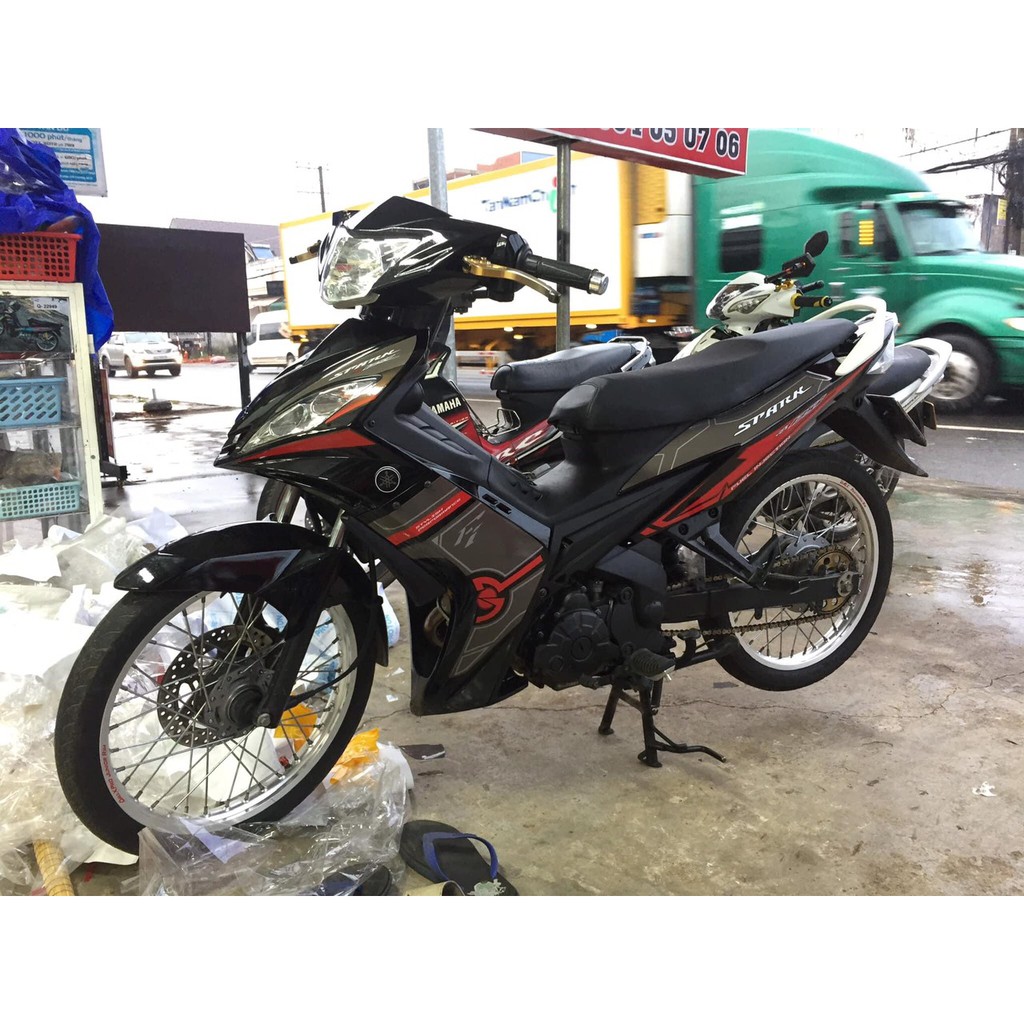 Tem rời Exciter 2006-2010 đen đỏ Spark (B)