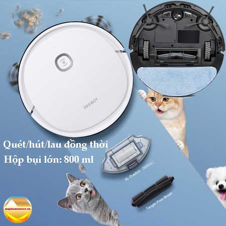 Robot hút bụi lau nhà Ecovacs U2 Pro - Chính Hãng [NEW 100%]