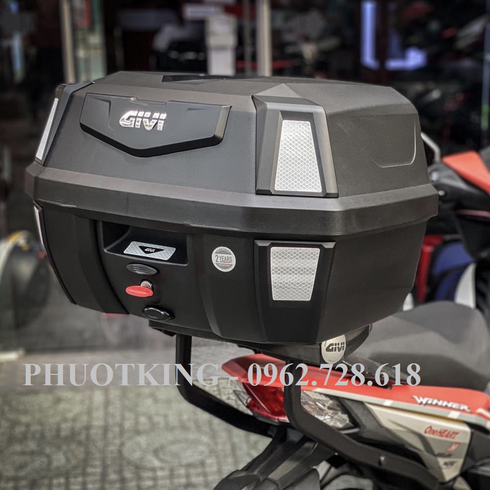 Thùng sau GIVI B42N ADV mẫu mới 2021 chính hãng bảo hành 2 năm