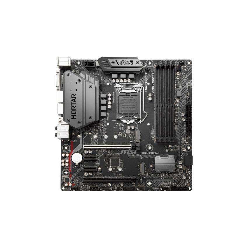 Bo mạch chủ Mainboard SK 1151 MSI B360M MORTAR (Chipset Intel B360/ Socket LGA1151/ VGA onboard) - Hàng chính hãng