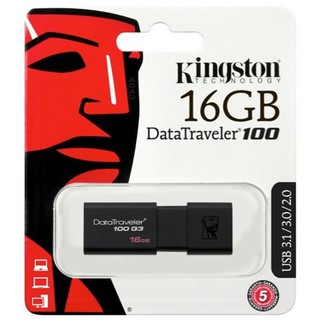 USB 16GB 3.0 Kingston Data Traveler 100G3