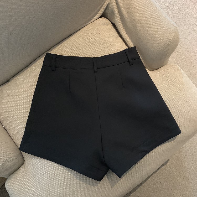 NUZIRO  Quần short  lưng cao màu sắc thanh lịch cho nữ