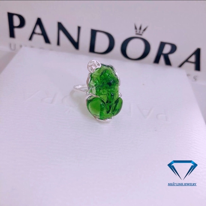 Nhẫn nữ bạc thật, nhẫn tỳ hưu tài lộc, may mắn - Kho sỉ bạc Nhất Linh