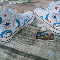 Giày vẽ tay Doreamon( hàng Việt Nam)