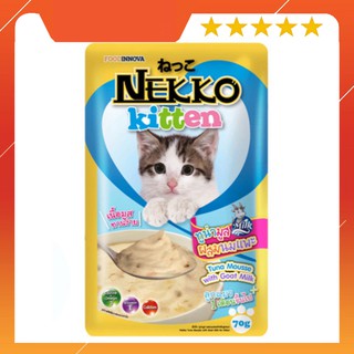 Pate cho mèo con Nekko Kitten 70g (MIX VI)