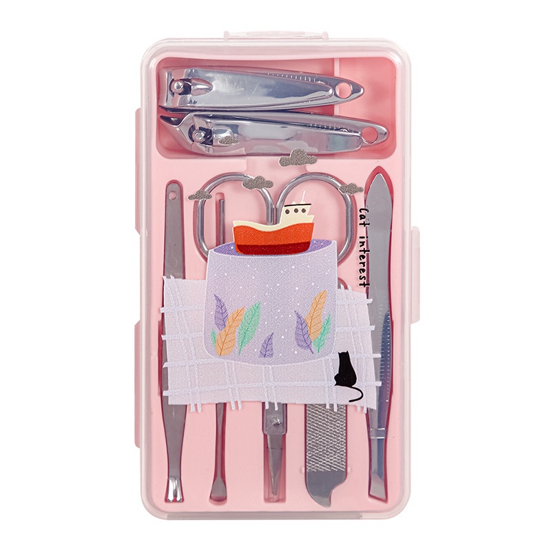 Bộ cắt bấm dũa móng tay , dụng cụ làm móng 7 chi tiết