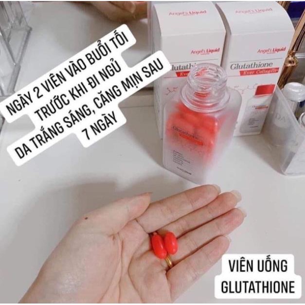 Viên uống Angel's Liquid Glutathione Oneday Collagen hỗ trợ trắng da, cấp nước - BFN MALL