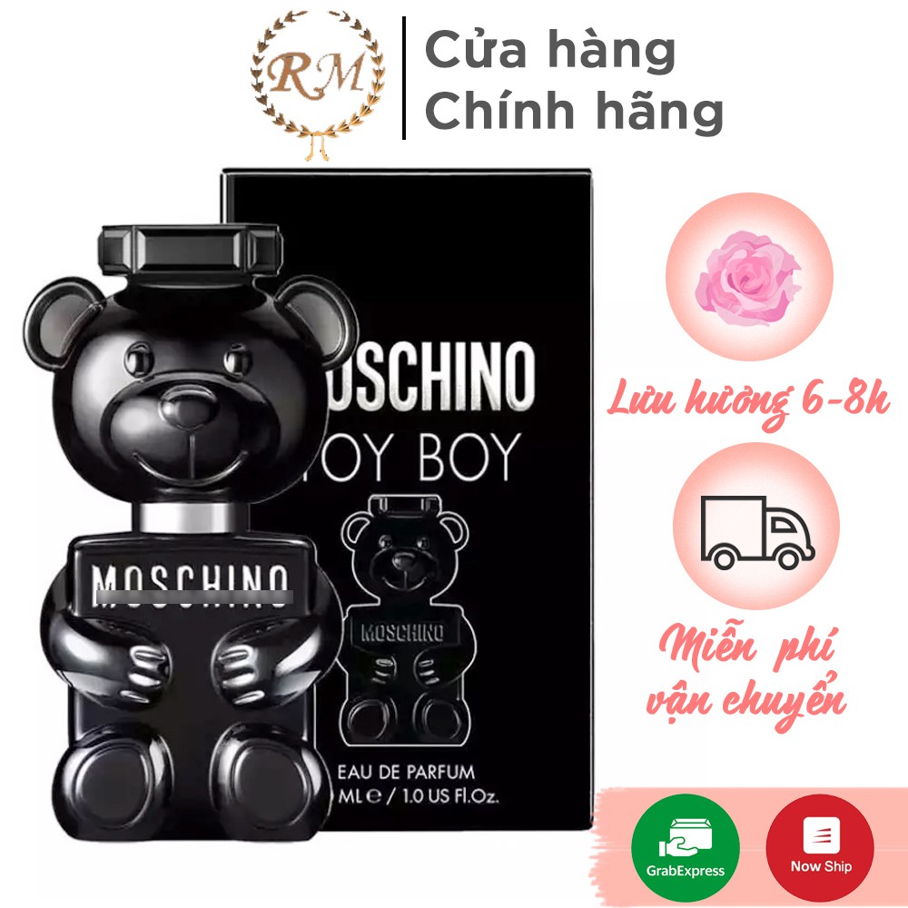 Nước hoa nam phong cách trẻ trung Moschino Toy Boy dành cho học sinh, sinh viên | [Mẫu thử 1Oml]