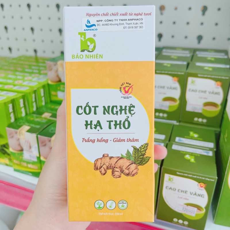 Cốt Gừng Cốt Nghệ Bảo Nhiên 330ml FLASH SALE