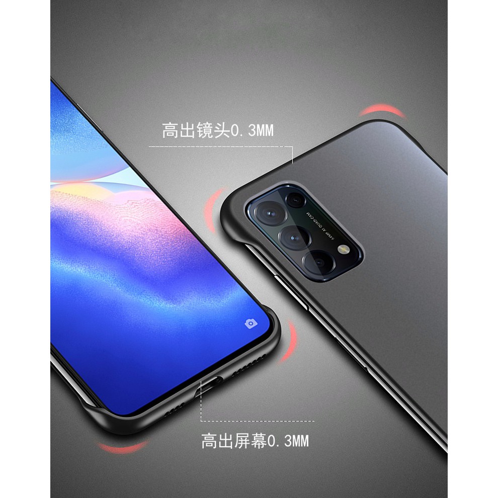 Ốp lưng Oppo Reno 5 / Reno 5 5G / Reno 6 5G nhám mờ siêu mỏng cao cấp