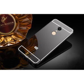 [Giá rẻ nhất ] Ốp lưng Xiaomi Redmi Note 4 tráng gương viền kim loại