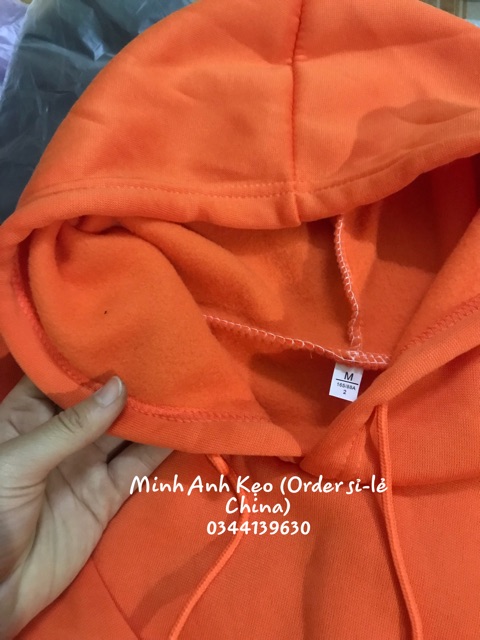 Áo hoodie lót nỉ