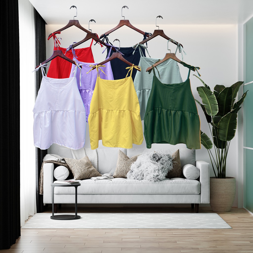 áo 2 dây BABYdoll 50-100kg (8 màu) | BigBuy360 - bigbuy360.vn