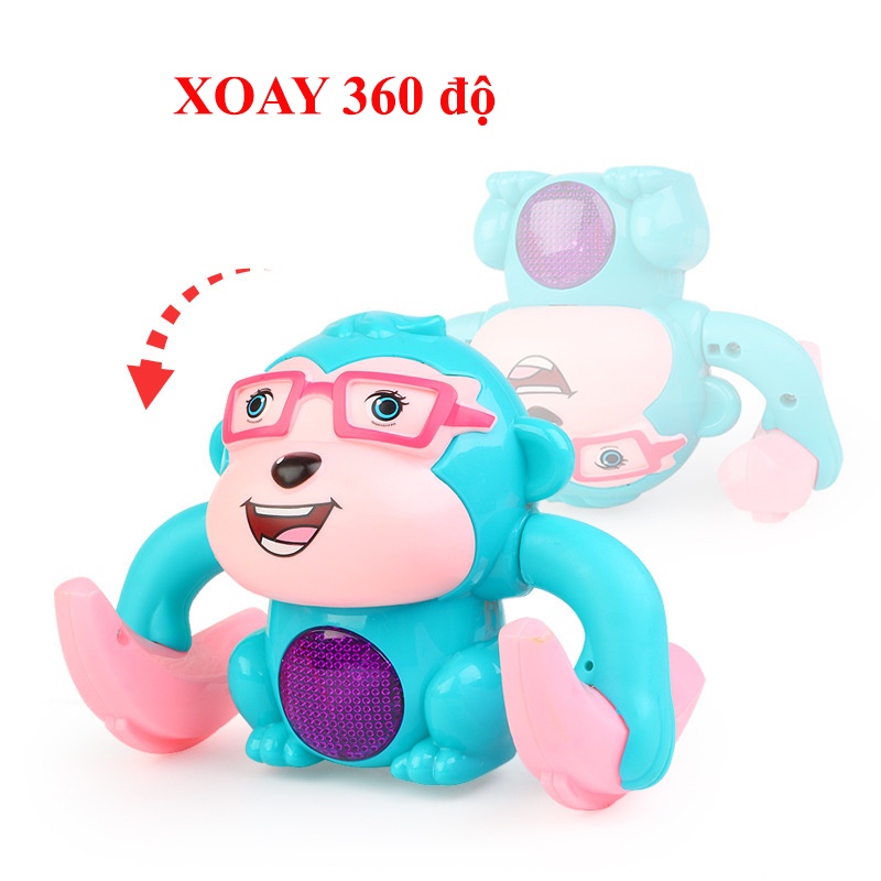 Đồ chơi khỉ nhào lộn, đồ chơi giải trí cho bé, trẻ nhỏ