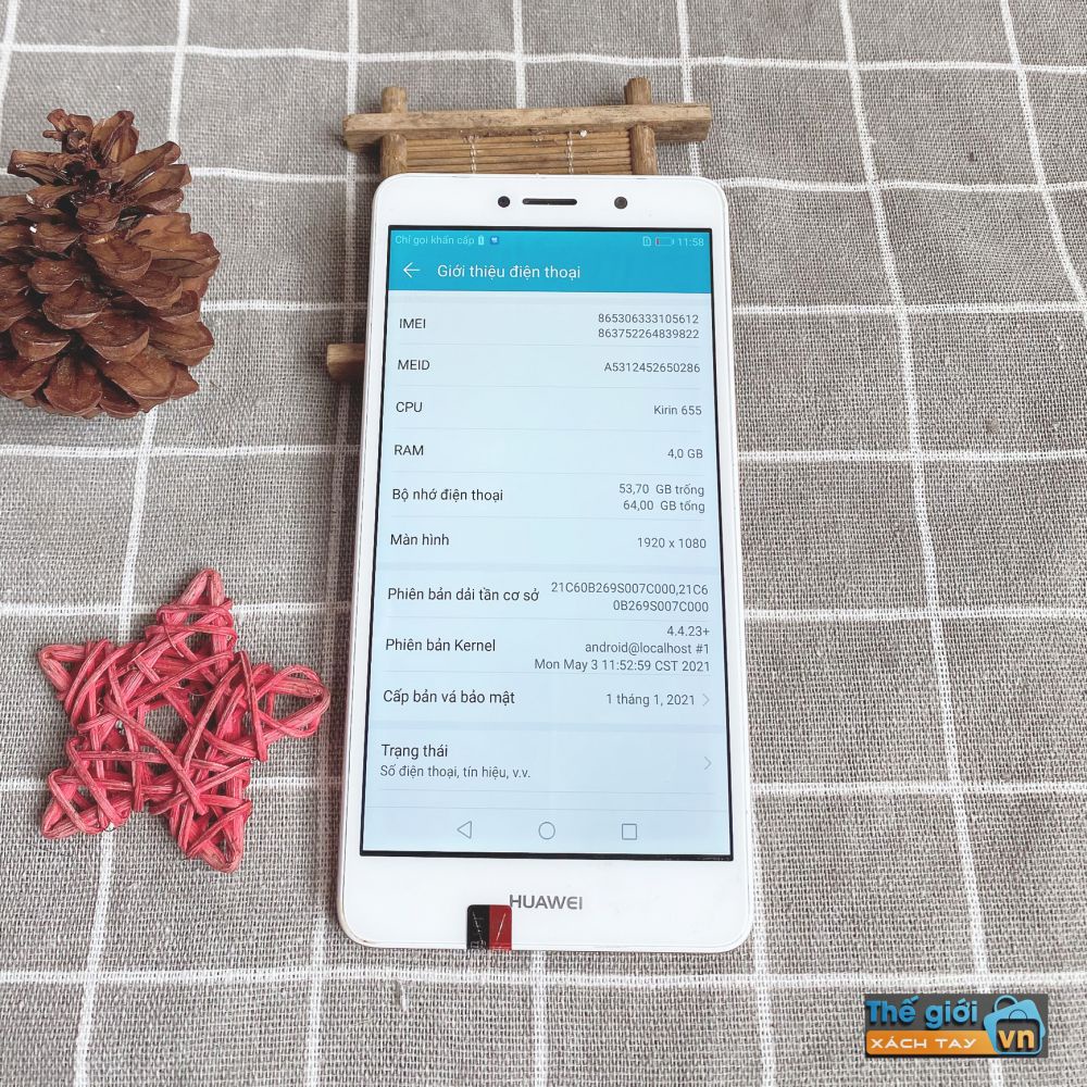 Điện thoại huawei honor 6x chính hãng ,cấu hình cao, ram 4gb, camera kép, tiếng việt đầy đủ