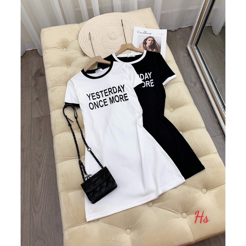 Váy Yesterday viền cổ HS45 | BigBuy360 - bigbuy360.vn