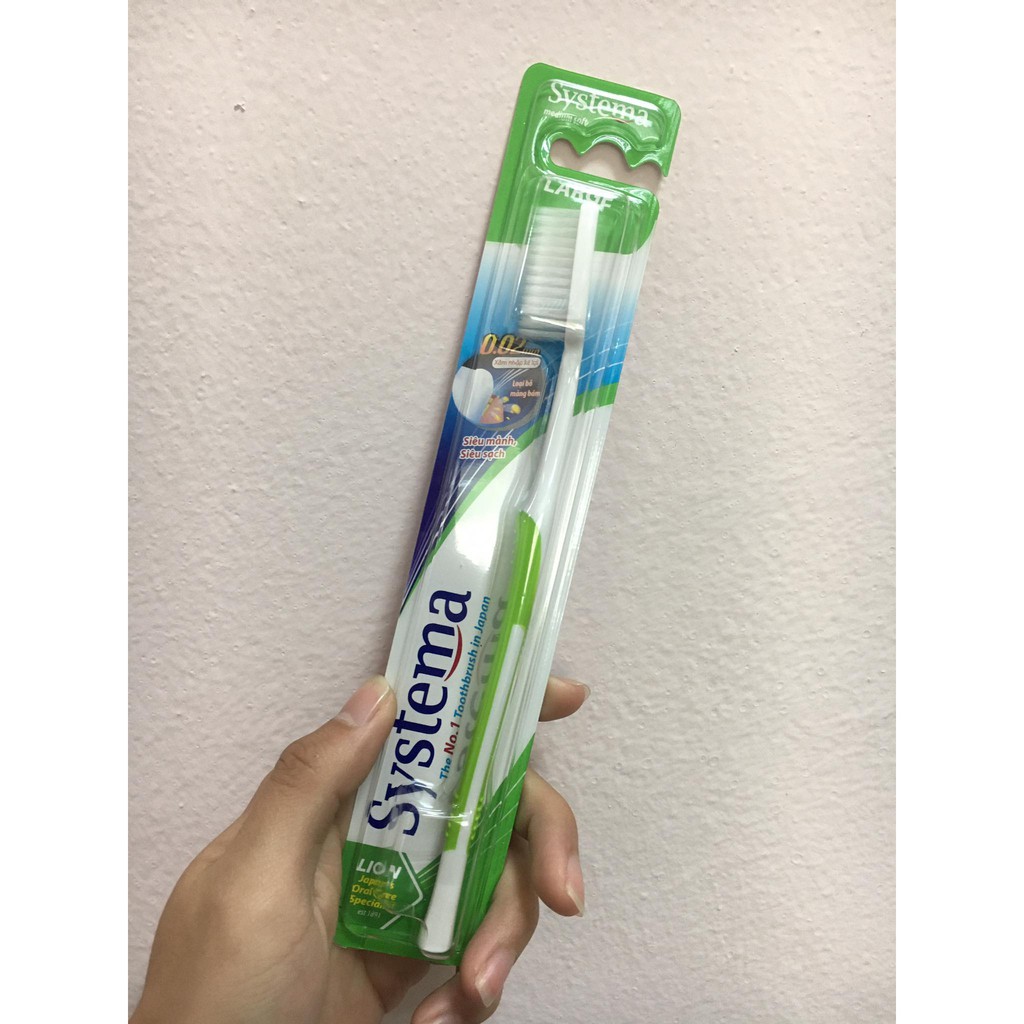 BÀN CHẢI ĐÁNH RĂNG SYSTEMA THÁI LAN