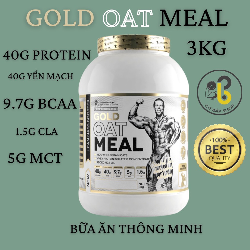 GOLD OAT MEAL - BỮA ĂN THAY THẾ THÔNG MINH - ĐẦY ĐỦ DINH DƯỠNG BỮA ĂN HOÀN HẢO - Hỗ trợ phát triển cơ bắp -