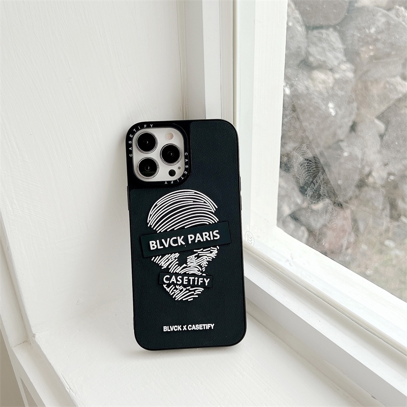 Ốp Điện Thoại silicon Hình Đầu Lâu 3d Cho iphone 15 pro max 14 plus 13 mini 12 promax 11 xr x xs max 7g 7 plus se2020