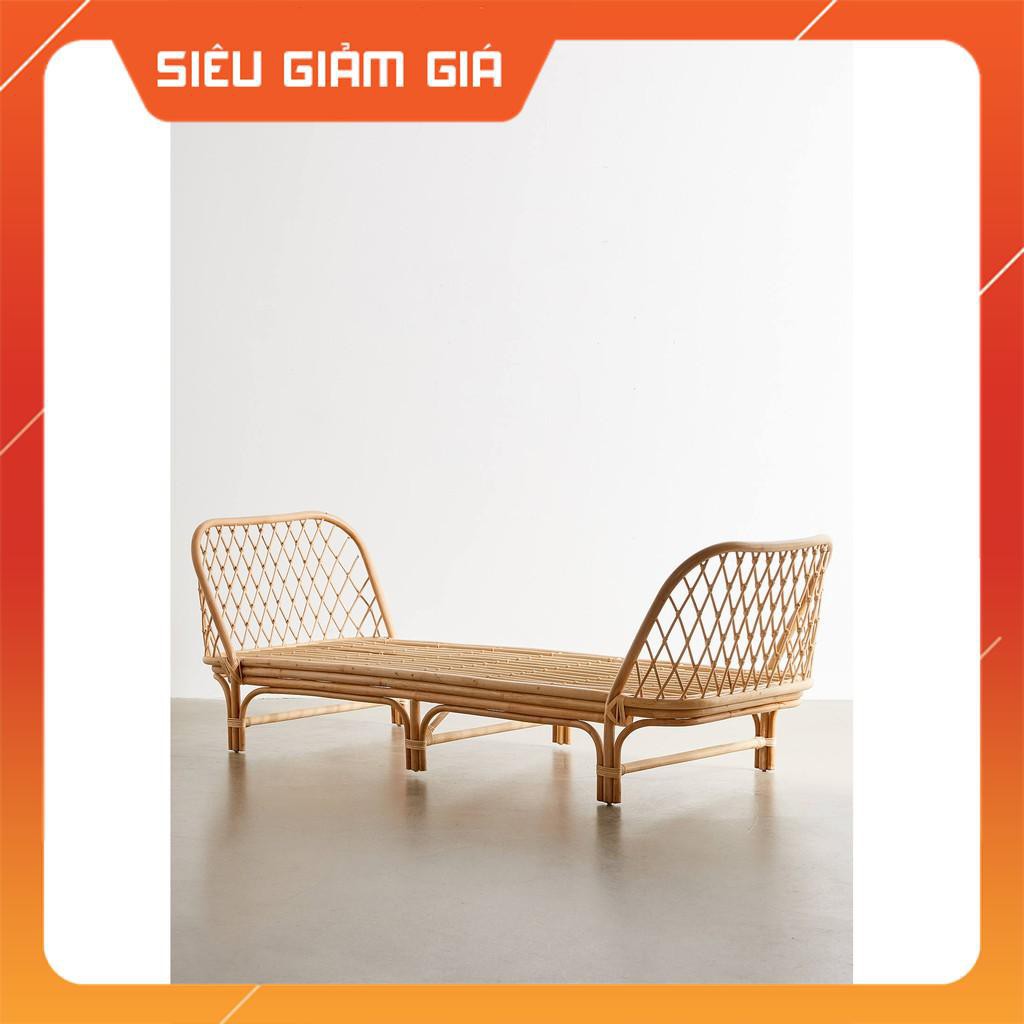 [Giá Sập Sàn] gường mây, sofa mây dài nội thất phòng khách, quán cafe, homestay, khu nghỉ dưỡng