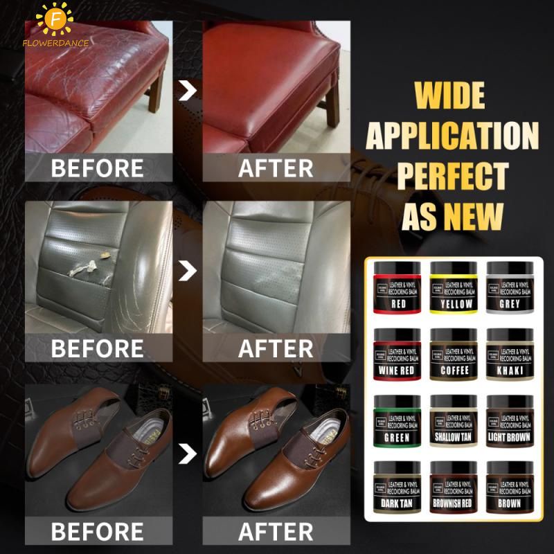 Da Kem Sửa Chữa Sửa Chữa Xe Kit Xe Ghế cho Tự Động Áo Khoác Lỗ Không Bị Trầy Xước Vết Nứt Nước Mắt Phục Hồi Sửa Chữa Công Cụ ❀ FLOWERDANCE