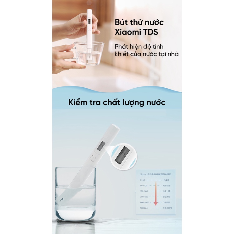 Bút Thử TDS Nước Xiaomi - Kiểm Tra Độ Sạch Của Nước
