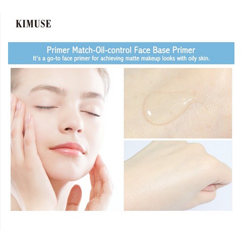 [Hàng mới về] Kem lót trang điểm Kimuse 6ml che phủ lỗ chân lông lâu trôi | BigBuy360 - bigbuy360.vn