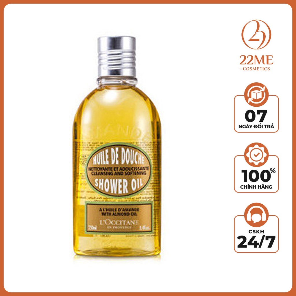[CHÍNH HÃNG 100%] Dầu tắm hạnh nhân - Almond Shower Oil 500ml