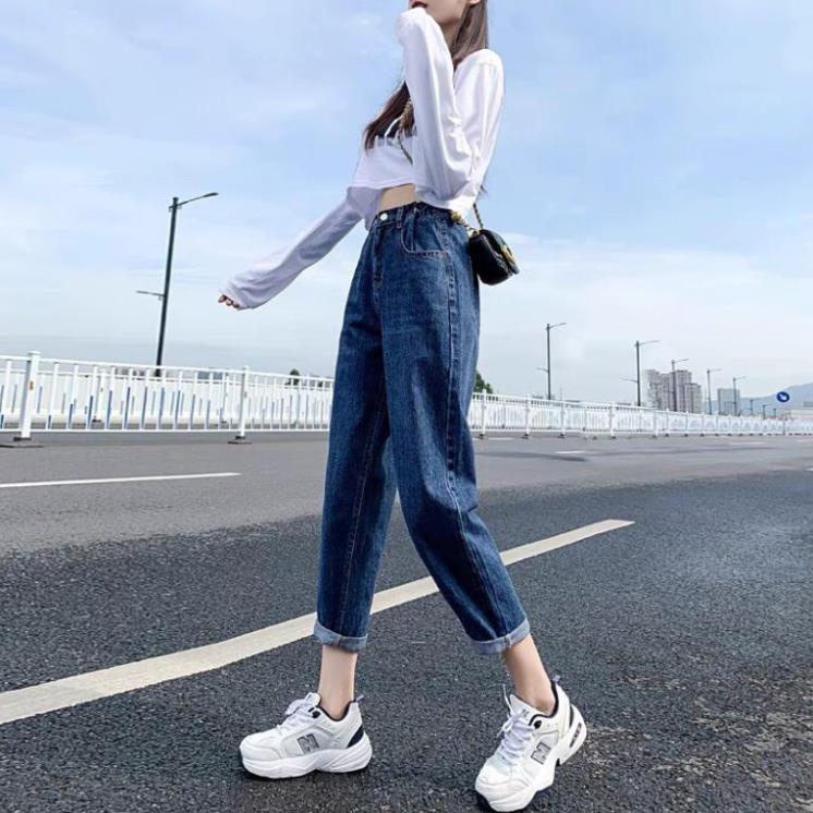 Quần bò jeans nữ , kiểu dáng vitage ống rộng, mẫu hót 2022 SKShop22