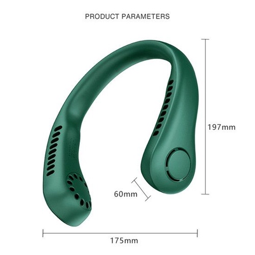 Quạt U đeo cổ pin sạc New Age Basic