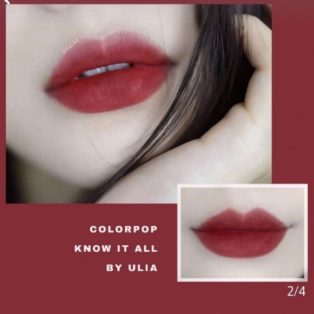 Son kem KNOW IT ALL / Colourpop