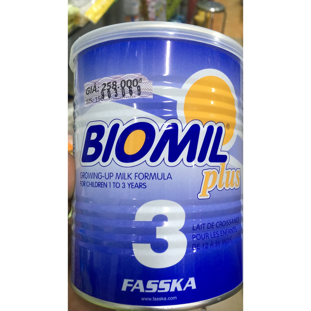 SỮA BỘT BIOMIL 3 (400G. DATE: 2021)