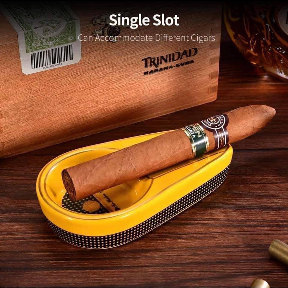 GẠT TÀN GỐM 1 ĐIẾU CIGAR