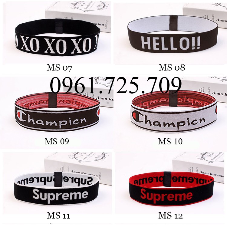 Băng đô thể thao tập gym yoga nam nữ KPOP Hàn Quốc bản nhỏ 4 cm UNISEX Headband QACCESSORIES HA180501